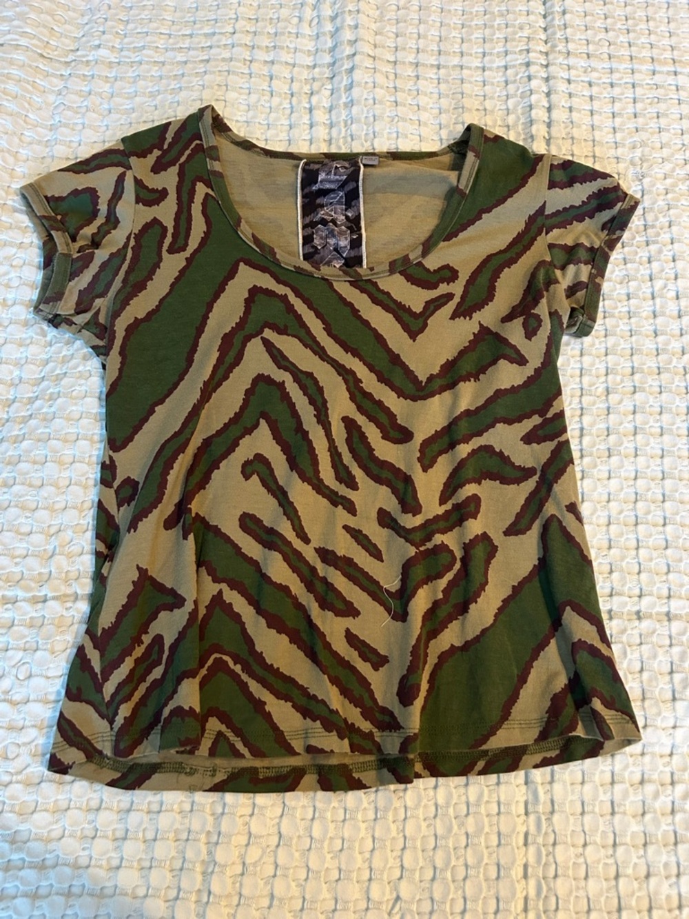 L.A.M.B. Zebra Tee Size XL